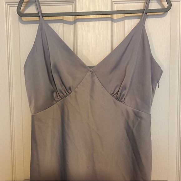 Wayf satin slip maxi vintage style midi dress wedding guest cocktail- size L - Picture 6 of 6